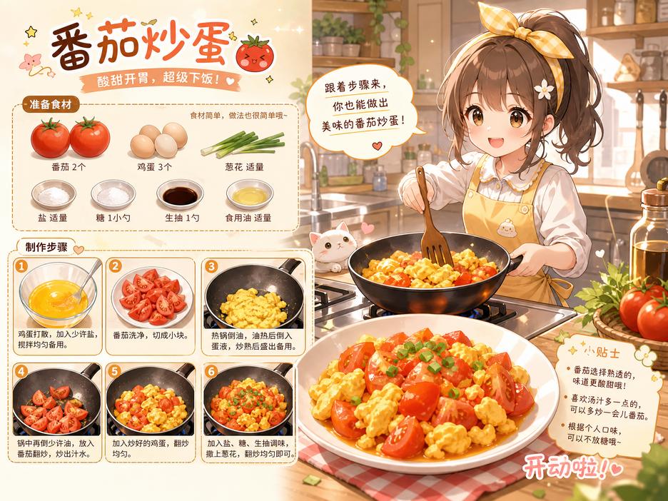 芒果视频生活技能动漫-烹饪教程